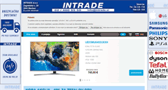 Desktop Screenshot of intrade.si