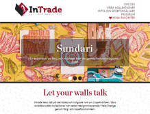 Tablet Screenshot of intrade.se